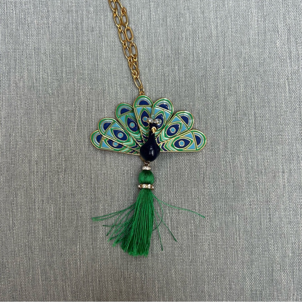 Kate Spade Peacock Pendant Necklace